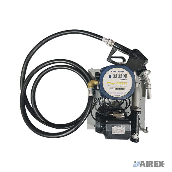 Gruppo di travaso su pannello elettropompa 230V 50Hz + accessori