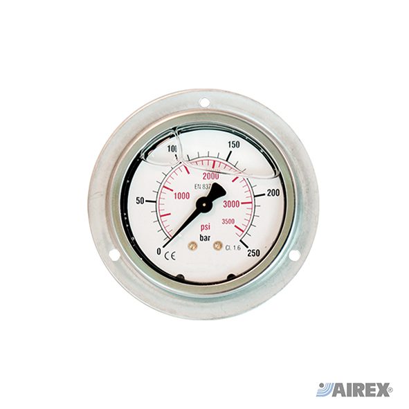 Manometri a liquido con flangia