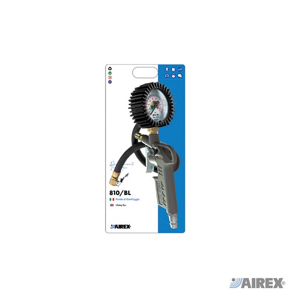 Pistole di gonfiaggio in blister