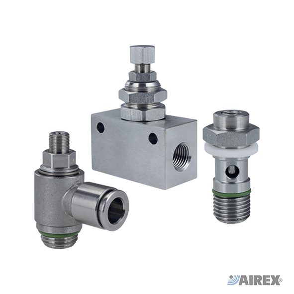 Regolatori di flusso inox