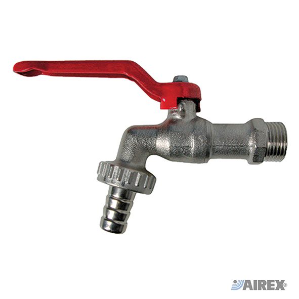 BALL VALVES WITH HOSE CONNECTION AND SWIVEL