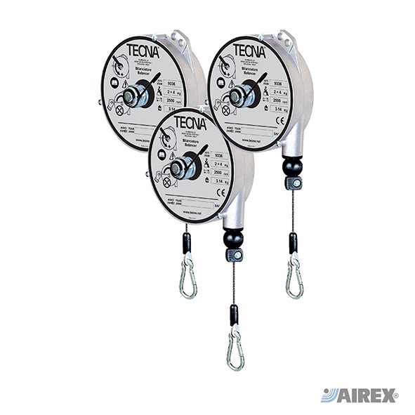 Bilanciatori TECNA con cassa in alluminio corsa 2500