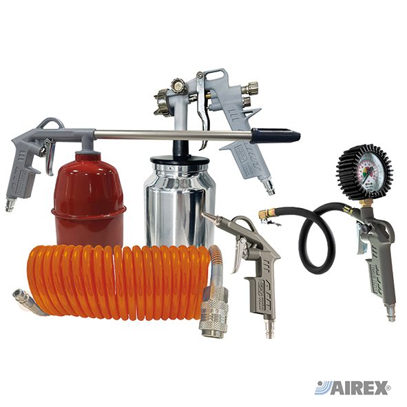 Kit Professional Made in Italy con aerografo tazza inferiore