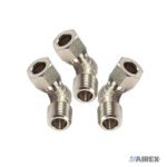 Gardeningwill 10 raccordi in PVC a 4 vie, 32 mm, per serre e mobili