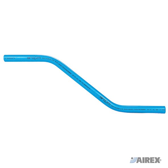 Tubo doppie curve in alluminio