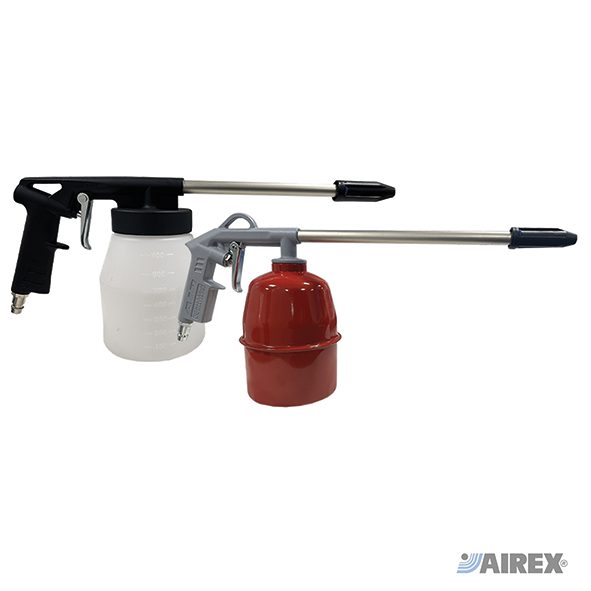 Pistole di lavaggio con serbatoio