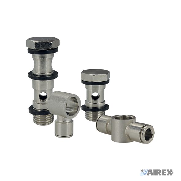 Raccordi automatici in ottone aste o anelli orientabili