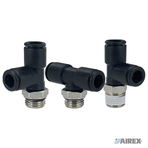 Raccordi automatici in plastica a T