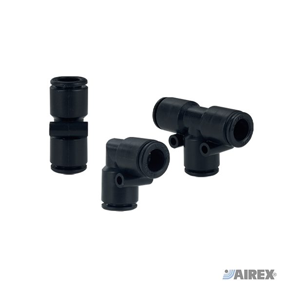 Raccordi automatici in plastica intermedi