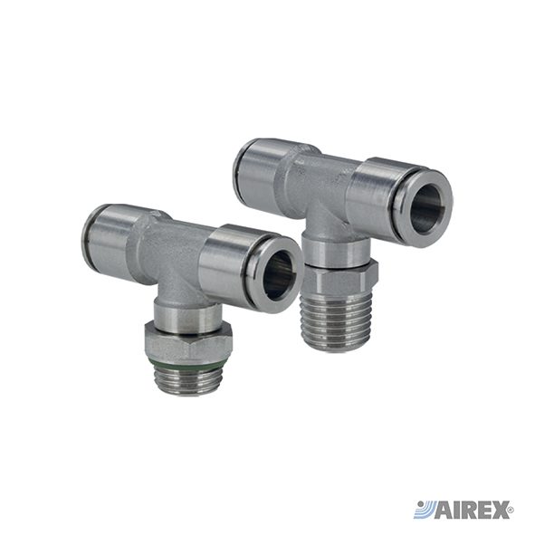 Raccordi automatici inox a T