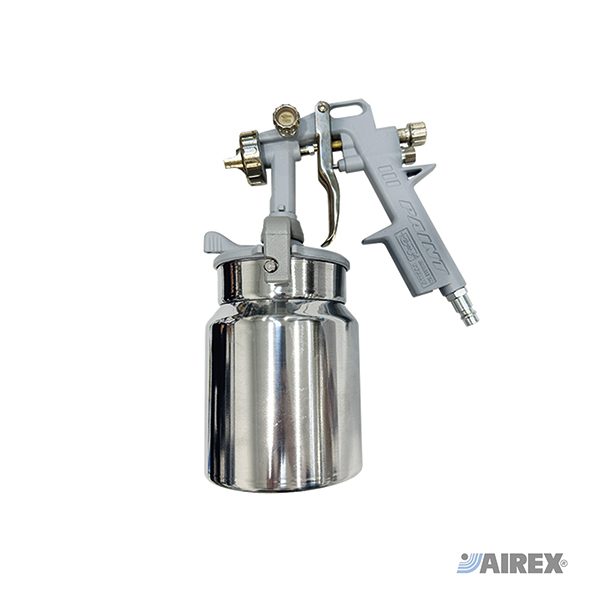 Aerografi serie standard con serbatoio inferiore, chiusura autoclave
