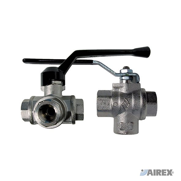 3 WAY BALL VALVES