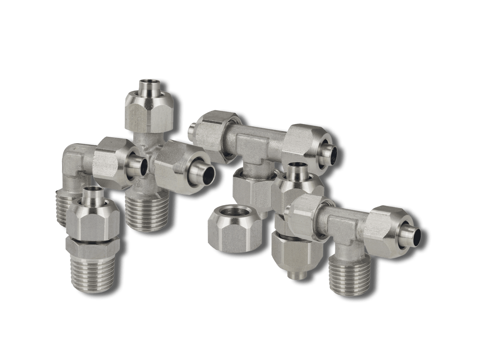 Raccordi per tubi idraulici Adattatore spinato, acciaio inossidabile 304 1/2in 3/4in 1in BSP raccordo for tubo filettato maschio, riduttore di c0da del flessibile con attacco a pagoda(12MM*1/2INCH