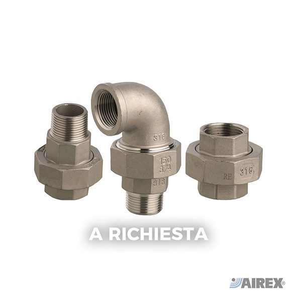 TUBE UNIONS LOW PRESSURE 150LBS