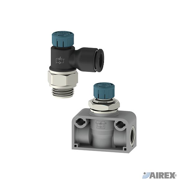 Regolatori di flusso push to lock