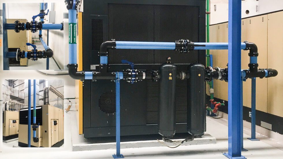 tubazioni impianto aircom